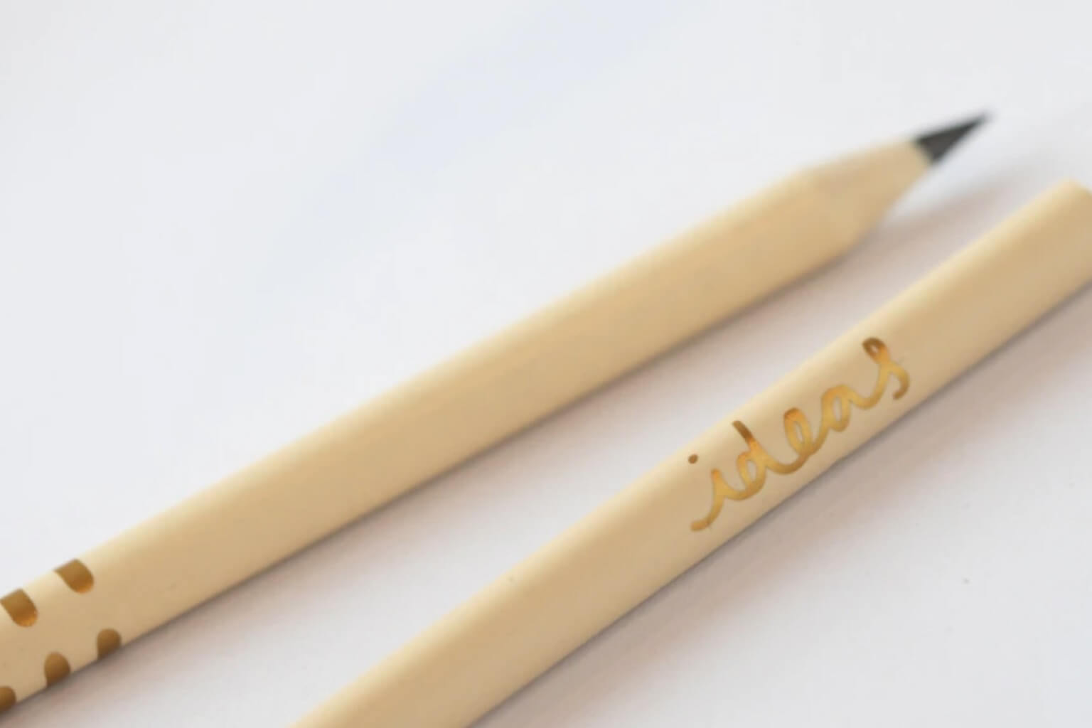 Recycled Buttermilk Pencils